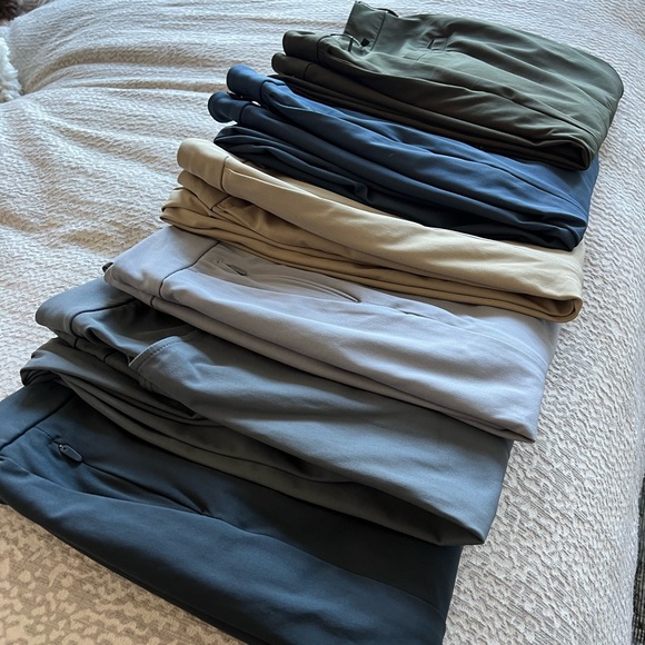 lululemon athletica Other - 6 pair Commission Pants (5 slim, 1 regular)